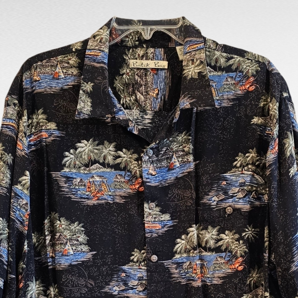 Batik Bay Men's Hawaiian Shirt Size 2XLT